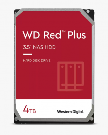 WD RED Plus WD40EFPX 3.5" HDD / Festplatte 4TB SATA 6Gb/s 5400rpm 256MB Cache 24x7 Dauerbetrieb