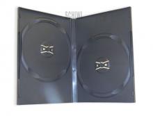 DVD-Videohülle  für 2xDVD/CD-ROM, Case mit Klarsichtfolie