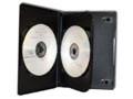 DVD-Videohülle  für 4xDVD/CD-ROM, Case mit Klarsichtfolie