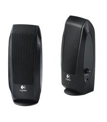 Logitech S120  2.0  Aktiv-Lautsprechersystem, schwarz