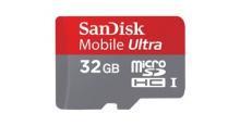 SanDisk 32GB microSDHC Ultra Android Flash-Speicherkarte, Class 10