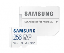 Samsung 256GB microSDXC MB-MC256HA EVO Plus Flash-Speicherkarte, Class 10