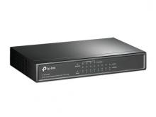 TP-Link TL-SG1008P Gigabit PoE Switch  8-Port (4xPoE) 10-1000Mbps Desktop, schwarz