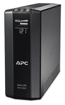APC Back-UPS Pro BR900G-GR  900VA 230V, LCD Panel, ECO Mode, Stromsparfunktion, USB, GLAN Protection, schwarz