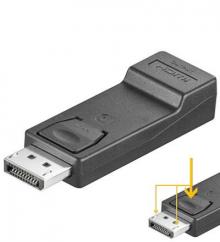 DisplayPort - HDMI  Adapter 1x DP Stecker / 1x HDMI Buchse