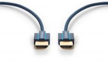 Clicktronic Ultraslim HDMI Kabel 4K/60Hz,  2 m - HDMI A-Stecker > HDMI A-Stecker