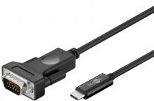 USB-C / VGA Kabel  1.2 Meter USB Typ C-Stecker > VGA-Stecker