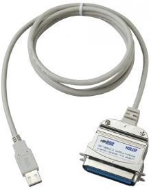 LogiLink USB 2.0 - Parallel Konverter für Drucker 1,8 Meter USB-A Stecker/Centronics Stecker 36pin