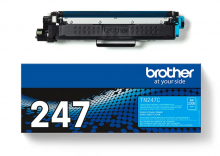 Brother Toner TN247C für HL-L3230, DCP-L3510, MFC-L3730, 2300 Seiten, cyan