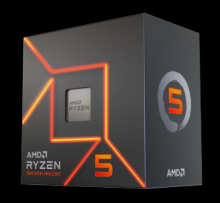 CPU-BOX AMD Ryzen 5 7600  6x 3,8GHz Sockel-AM5 6-Core 38MB Cache 65Watt